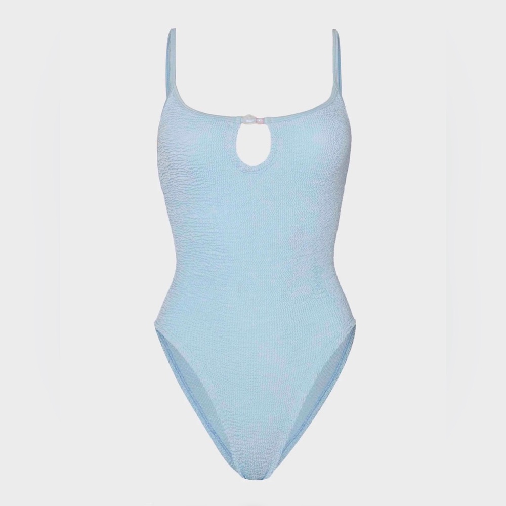 Hunza G Mia Beaded Swim
Metallic Ice Blue